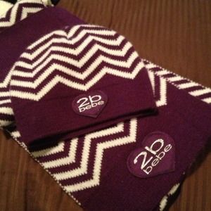 Bundle! Bebe scarf and Top!