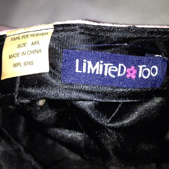 SOLD-CUTE PINK " LIMITED TOO" CAN FIT WOMEN TOO - Picture 4 of 4