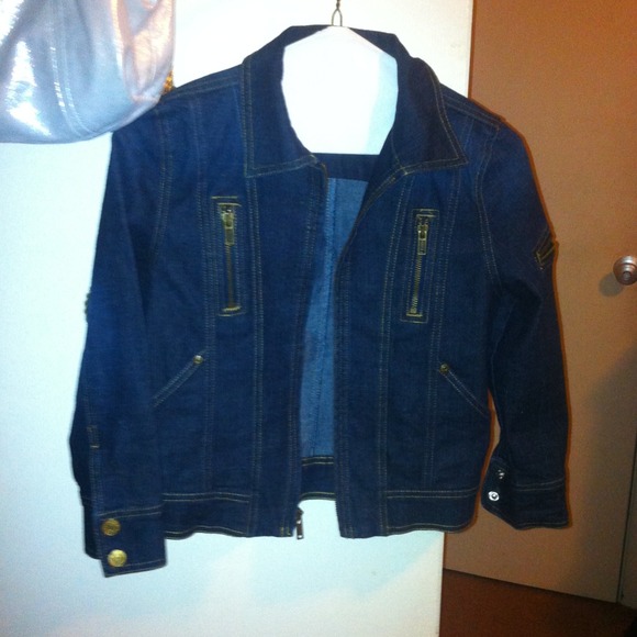 Dark jean jacket
