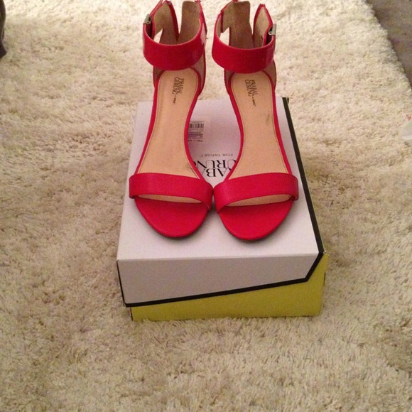Prabal Gurung for Target red sandal wedge