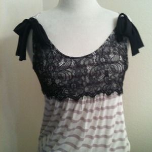 🎈Bundled🎈NWOT Lacey ad striped tank f