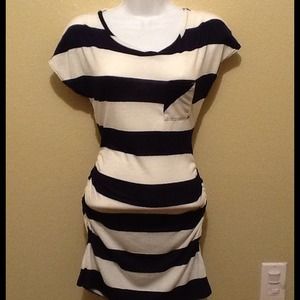 **BUNDLE**Stripe Navy Blue Top