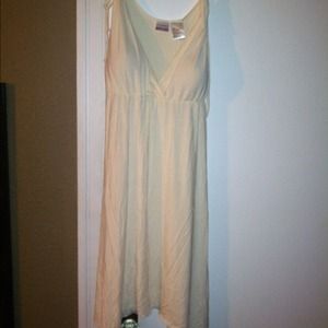 Cream Maxi Dress
