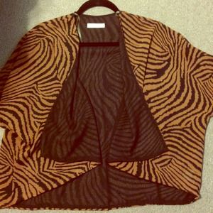 lush chiffon cardigan