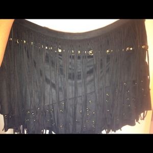 Bebe Black Skirt