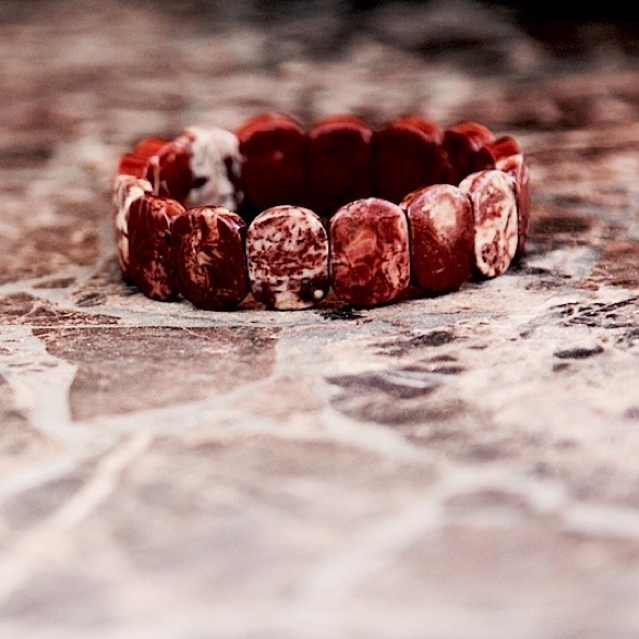 Jungle Goddess Real Polished Gemstones Bracelet