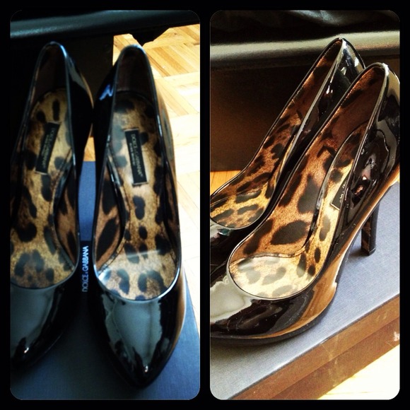 Limited edition rare black dolce & gabbana pumps - Picture 1 of 1