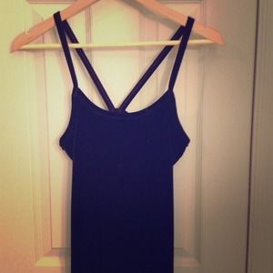 Black Velvet Strapless Dress