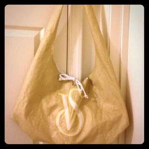 Beige over the shoulder/cross the body VS bag