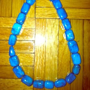 ****Authentic turquoise beaded necklace