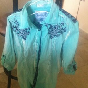 ROAR button up worn 3 times perfect condition
