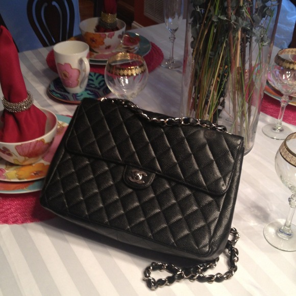 Chanel Flap Black Caviar