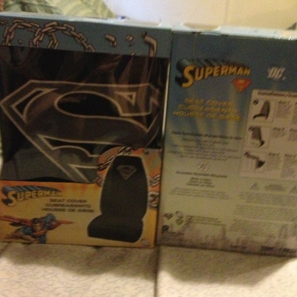 Superman seat covers