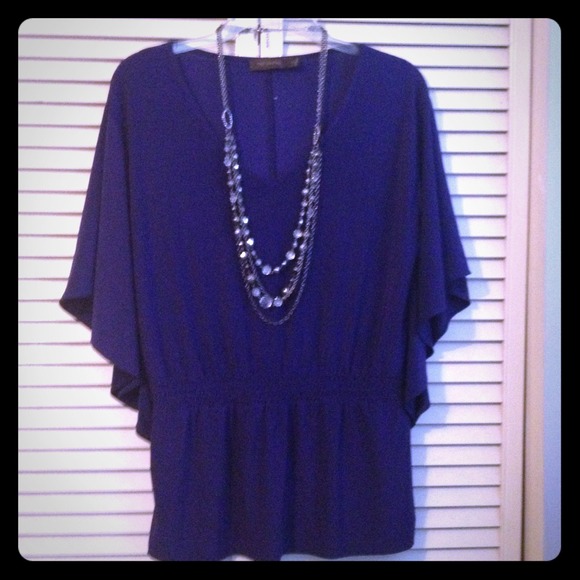 Dark purple top