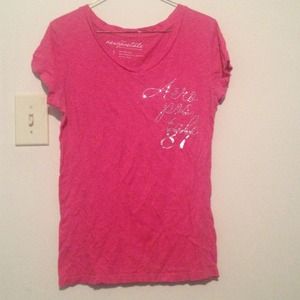 ✋SOLD✋Hot pink Aeropostale shirt