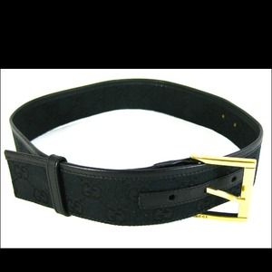 Gucci authentic black belt
