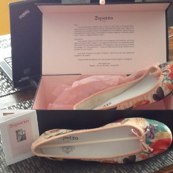 Limited edition Repetto ballerina flats NEW in box