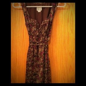 Converse floral print dress