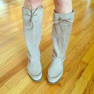 Speery Leather Top-Sider Taupe Boots