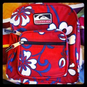 Hawaiian Print Backpack