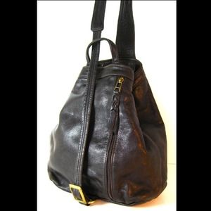 SVEN BERKELEY USA authentic sling back leather bag