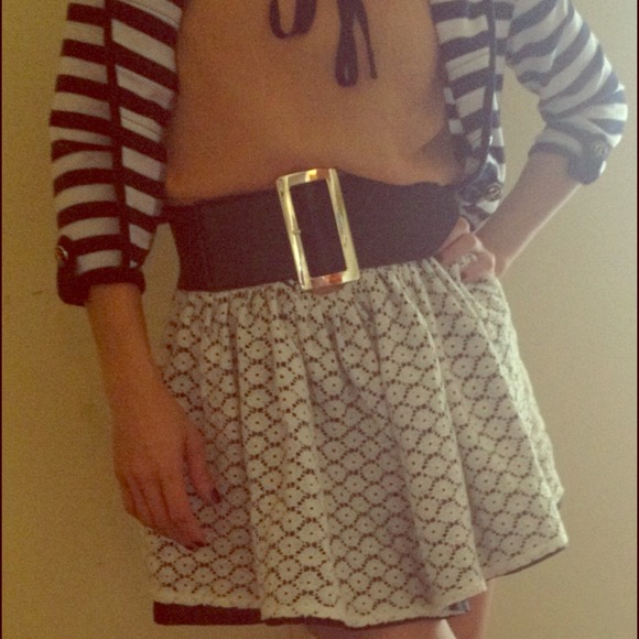 Flowery skirt