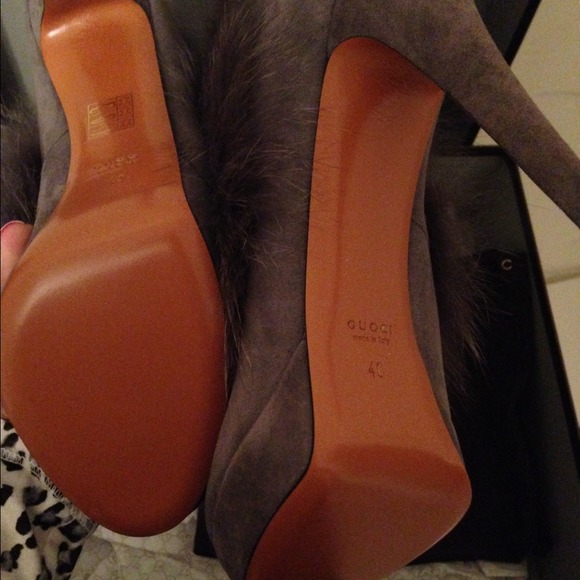 Authentic Gucci Mink Fur Booties 🚫ON LAYAWAY!! - Picture 4 of 4