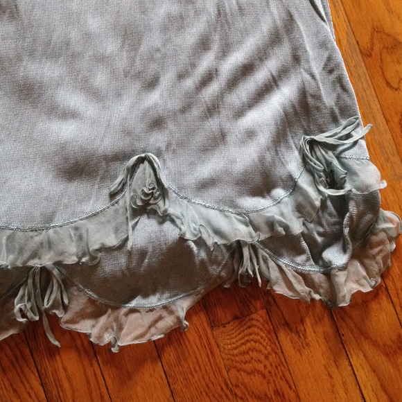 ❌Sold❌re—75021–Moschino couture skirt floor length knit - Picture 2 of 4