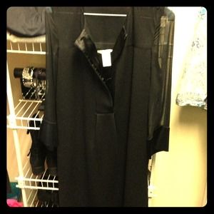 DVF gorgeous black dress