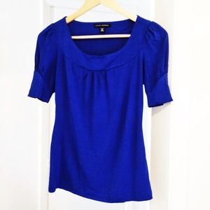 BANANA REPUBLIC royal blue top