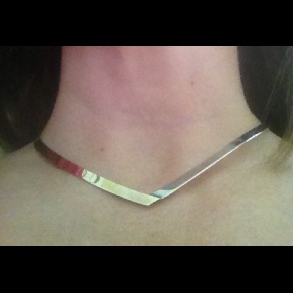 📮Reserved📬Collar 1/2 sterling and 1/2 real gold