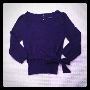 NEVER BEEN WORN! Gorgeous navy blue sweater