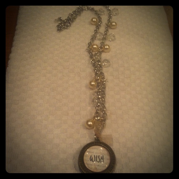 Necklace with wish pendant - Picture 1 of 1