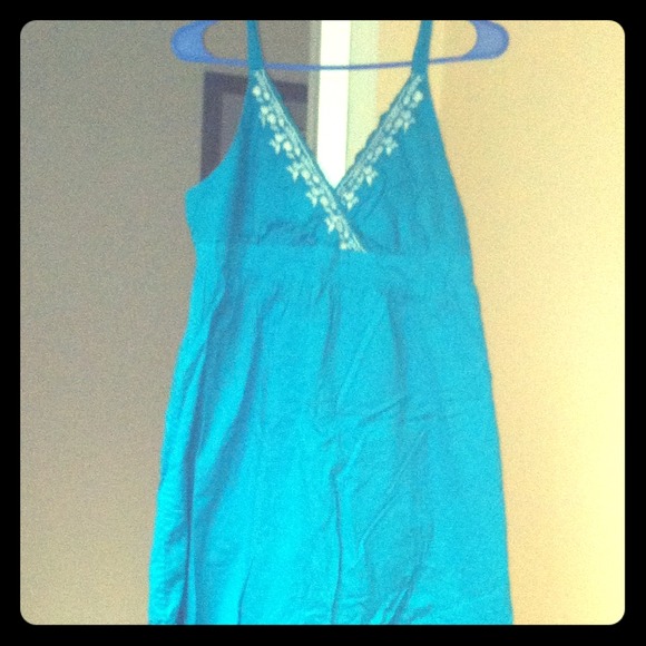 Aqua dress - Picture 1 of 2