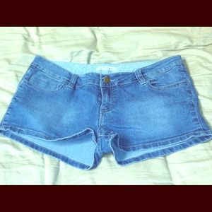 Forever 21 denim shorts
