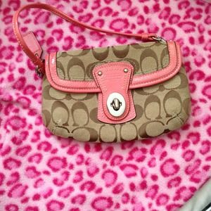 Coach large wristlets