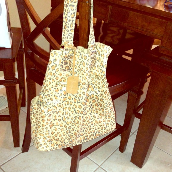 Neiman Marcus cheetah print purse