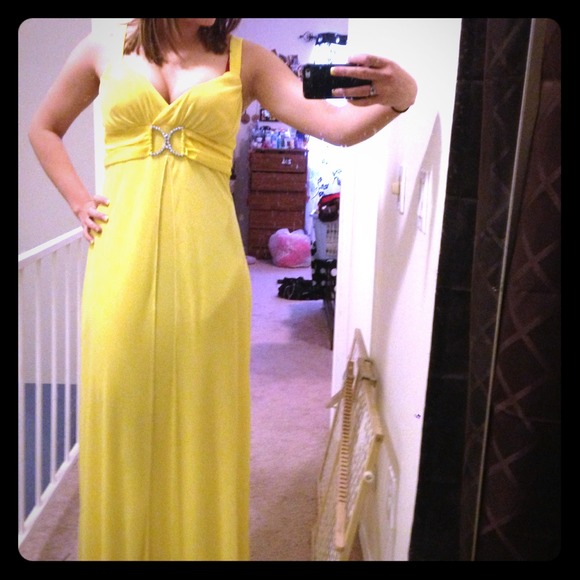 Yellow Prom Dress