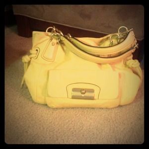 SOLD! Coach Kristin Leather Tote- Authentic