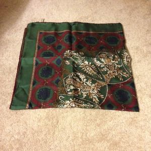 ***Sold***Vintage scarf. 100% silk...
