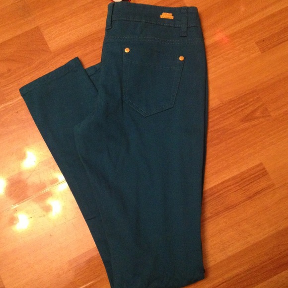 Turquoise  jeans