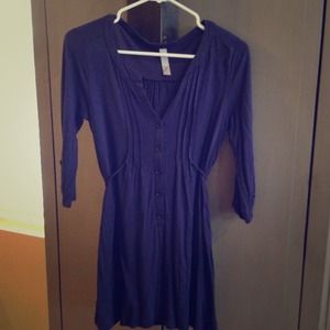 Lush Size M long sleeve, button front tunic