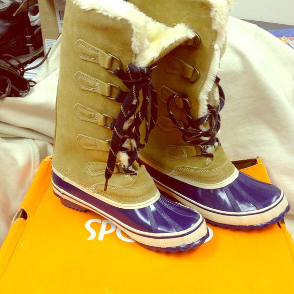 Brand-new boots never worn still in box.