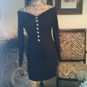 Christian Dior Two Piece Suit.   $60.00