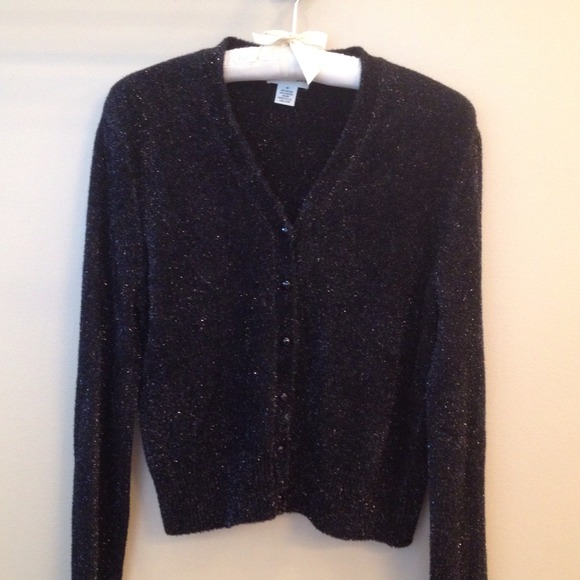 Ann Taylor sweater with sparkle! Size Med - Picture 1 of 4