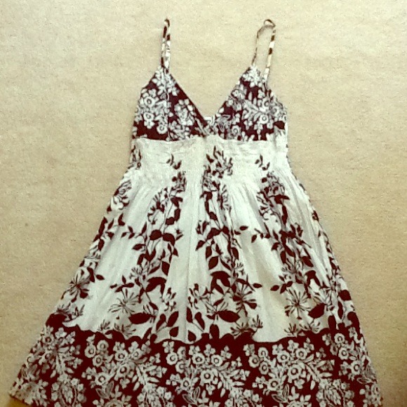 Black and white summer dress