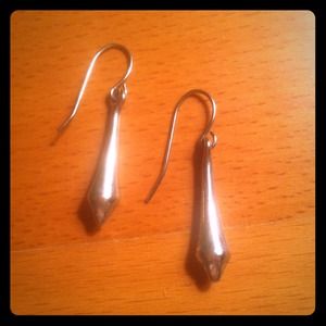 Silver earrings