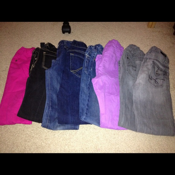 🚫SOLD🚫Bundle of Jeans Girl's Size 10 slim