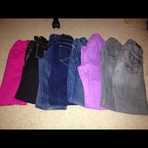 🚫SOLD🚫Bundle of Jeans Girl's Size 10 slim