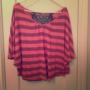 Off the shoulder crop top